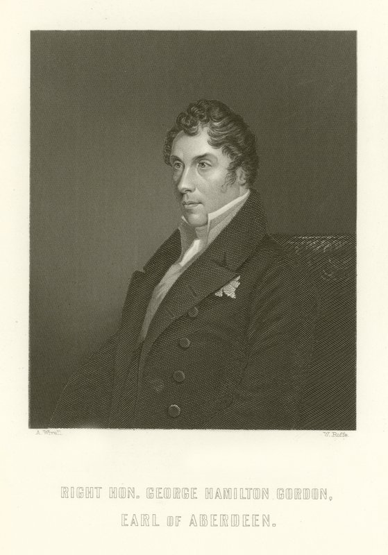 George Hamilton Gordon, Conte di Aberdeen da English School