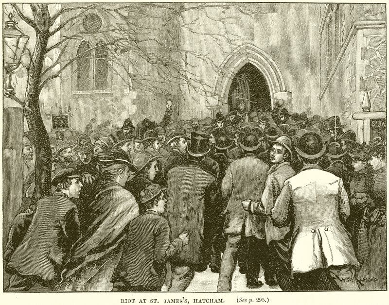 Rivolta a St. James, Hatcham da English School