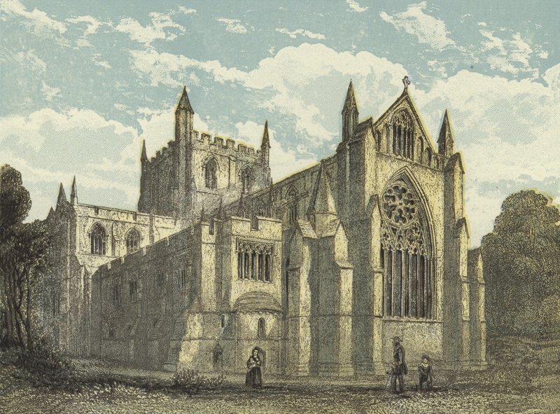 Cattedrale di Ripon, Vista Sud-Est da English School