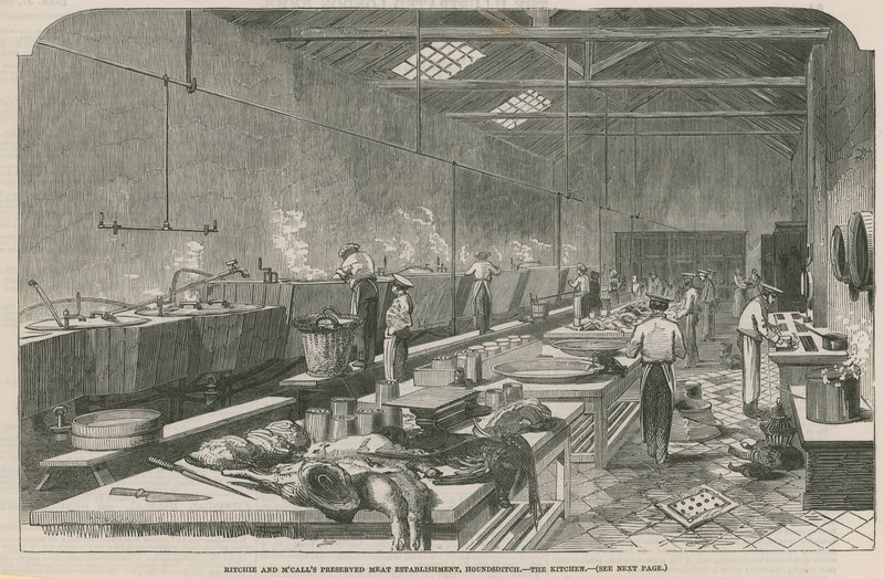 Stabilimento di carne conservata di Ritchie e McCall da English School