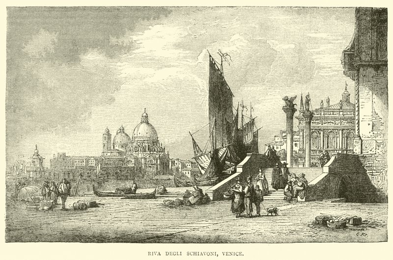 Riva degli Schiavoni, Venezia da English School