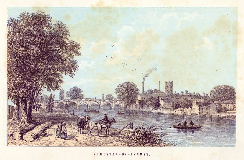 Fiume Tamigi: Kingston-on-Thames da English School