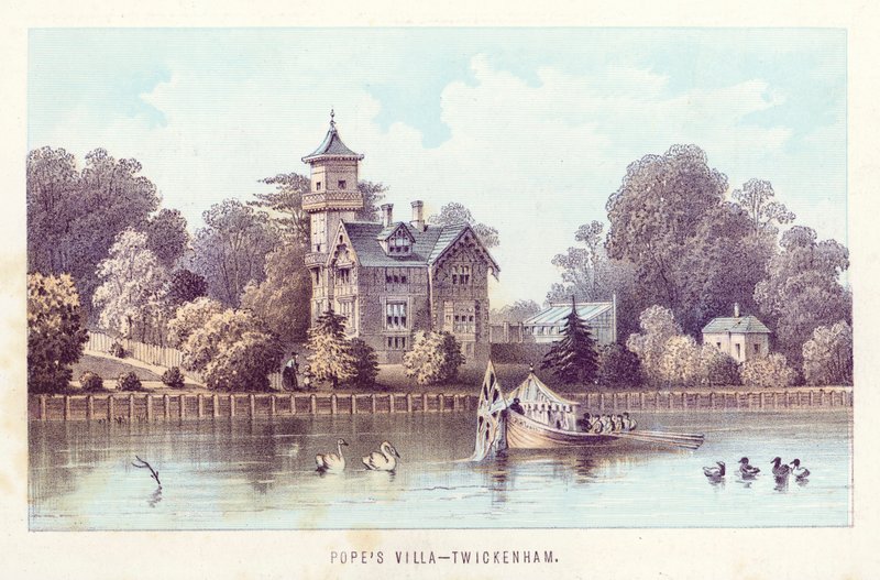 Fiume Tamigi: Villa di Pope, Twickenham da English School