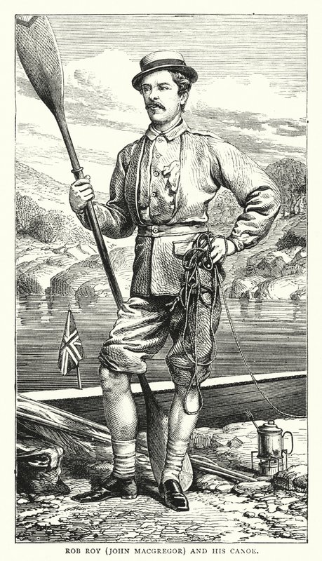 Rob Roy, John MacGregor e la sua canoa da English School