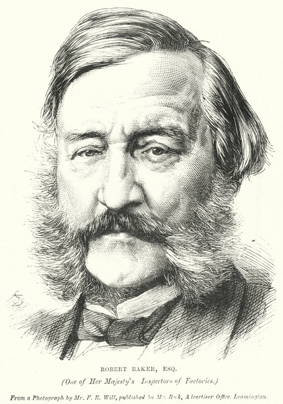 Robert Baker, uno degli ispettori delle fabbriche di Sua Maestà da English School