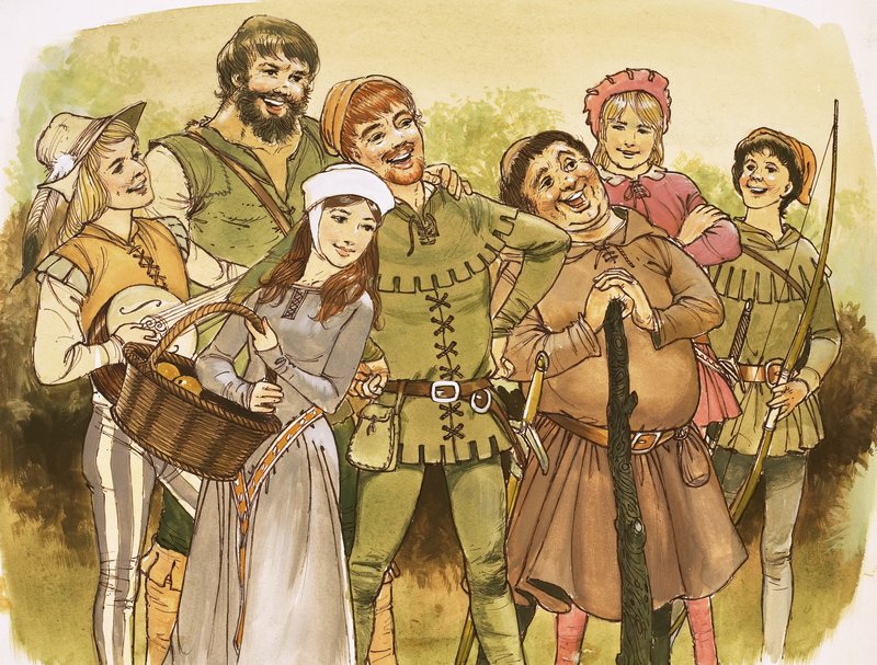 Robin Hood e i suoi allegri compagni da English School
