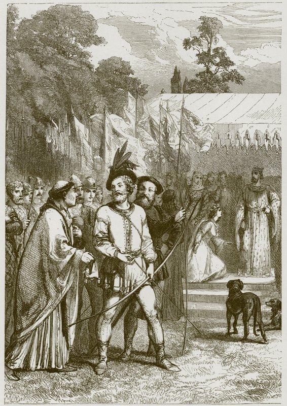 Robin Hood e la regina Caterina da English School