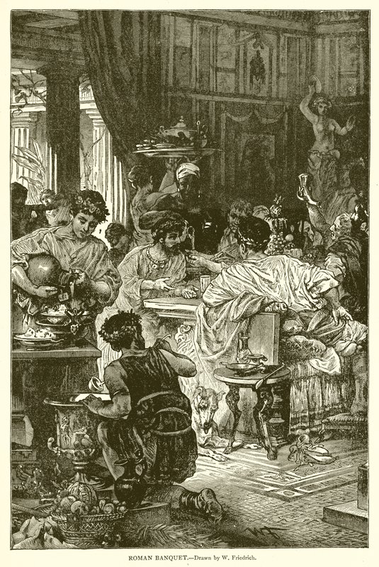 Banchetto romano da English School