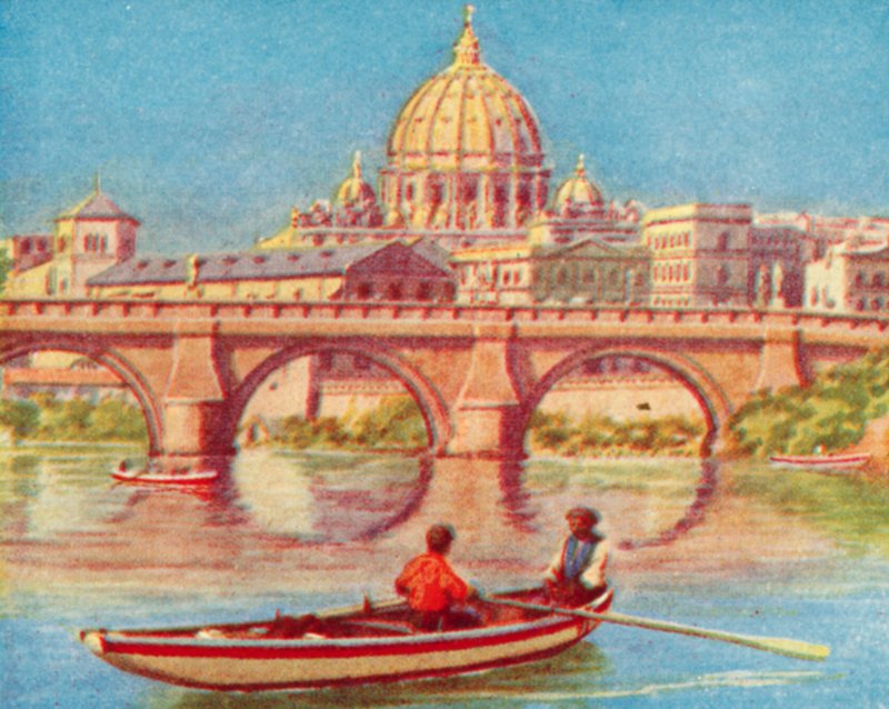 Roma, San Pietro dal Tevere da English School