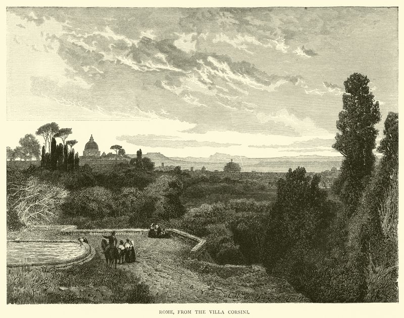 Roma, dalla Villa Corsini da English School