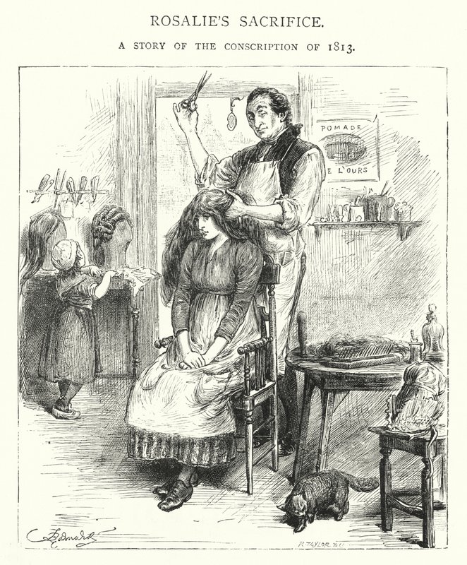 Il sacrificio di Rosalie, una storia della coscrizione del 1813 da English School