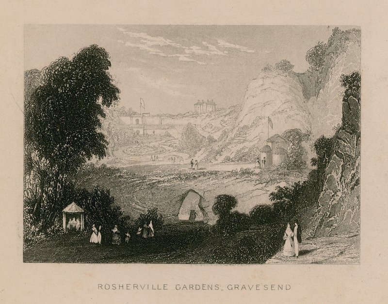 Giardini di Rosherville, Gravesend da English School