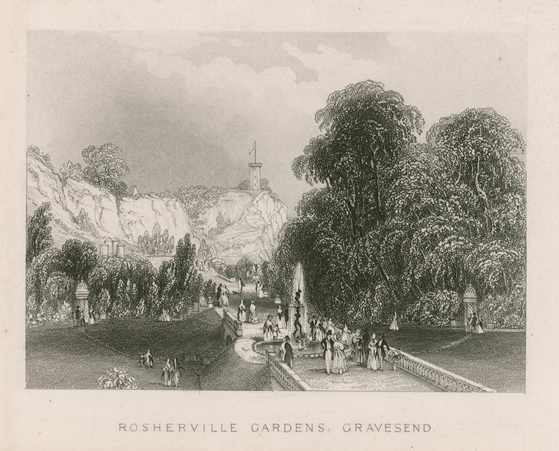 Giardini di Rosherville, Gravesend da English School