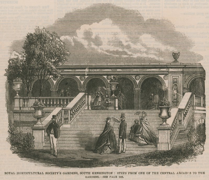 I giardini della Società Orticola Reale, South Kensington da English School