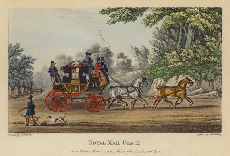 Carrozza della posta reale da English School