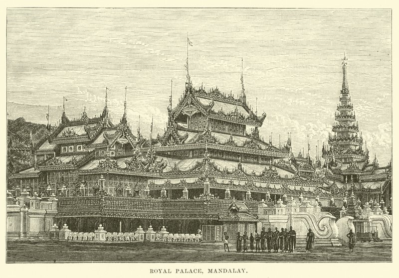 Palazzo reale, Mandalay da English School
