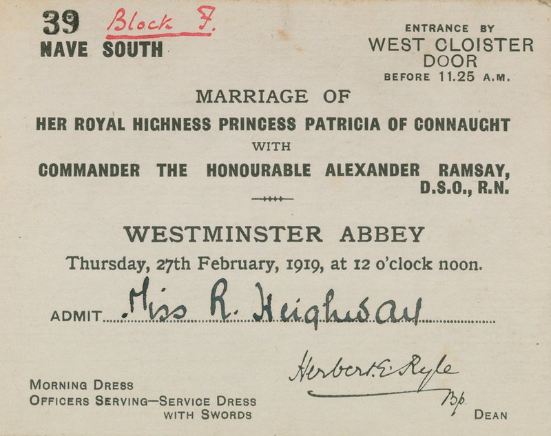Invito al matrimonio reale da English School