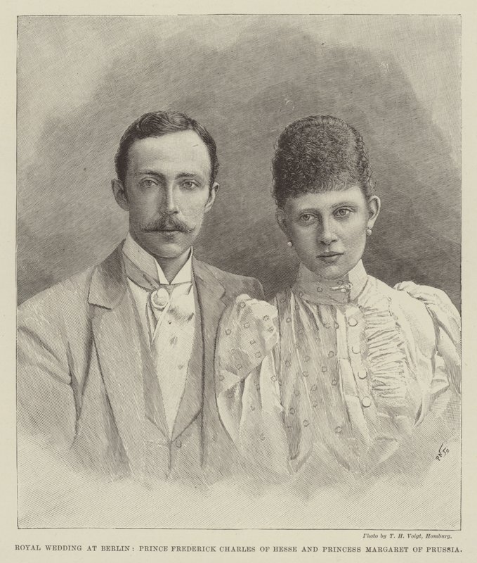 Matrimonio reale a Berlino, principe Federico Carlo d
