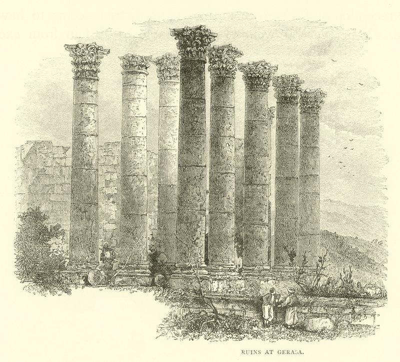 Rovine a Gerasa da English School