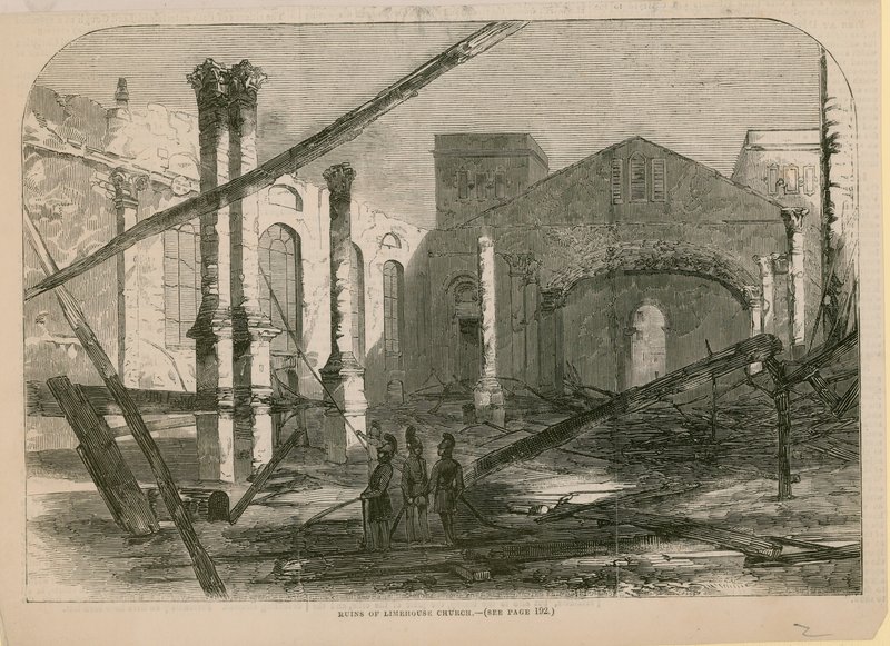 Rovine della Chiesa di Limehouse da English School