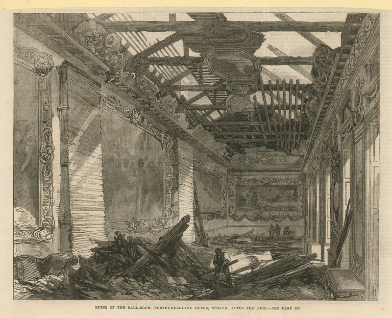 Rovine della sala da ballo da English School