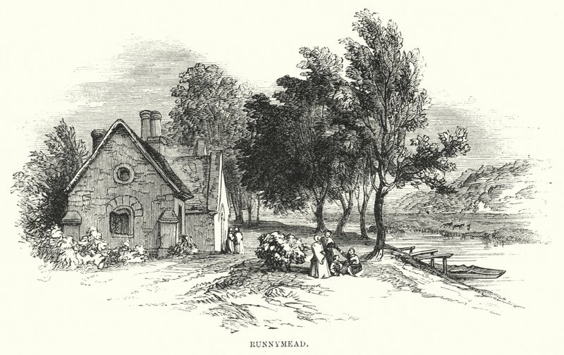 Runnymead (incisione) da English School