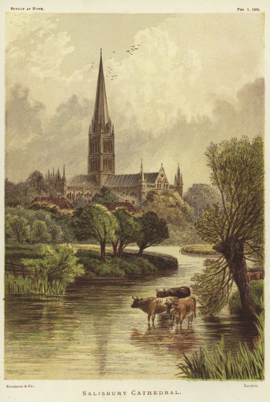 Cattedrale di Salisbury a Salisbury da English School