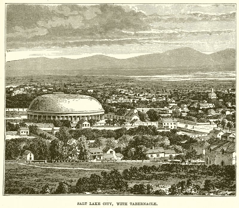 Salt Lake City, con il Tabernacolo da English School