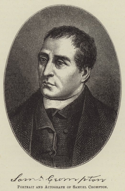 Samuel Crompton (incisione) da English School