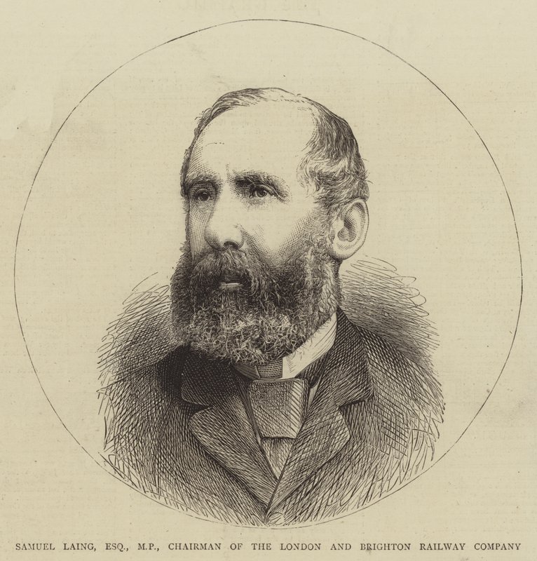 Samuel Laing, Esquire, MP, Presidente della London and Brighton Railway Company da English School