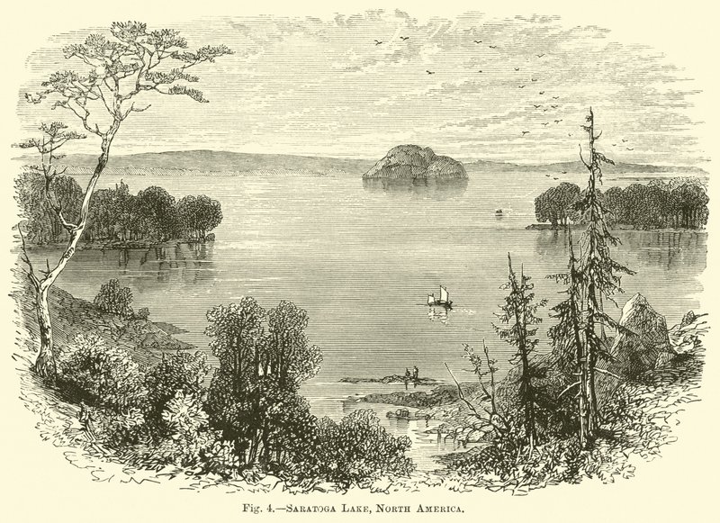 Lago Saratoga, Nord America da English School