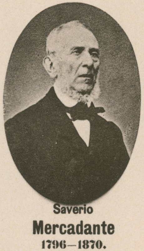 Saverio Mercadante (incisione) da English School