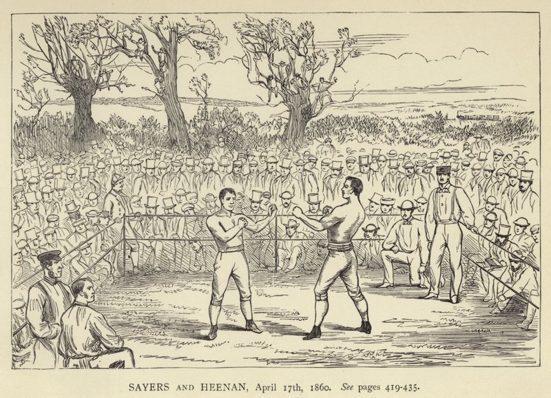 Sayers e Heenan, 17 aprile 1860 da English School