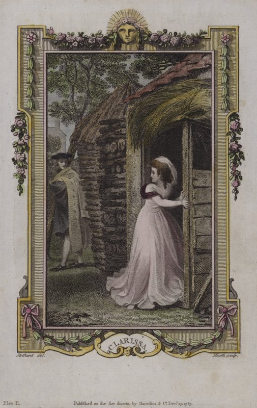 Scena da Clarissa, di Samuel Richardson da English School