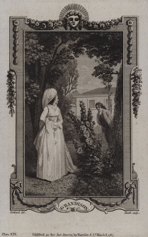 Scena da La Storia di Sir Charles Grandison, di Samuel Richardson da English School