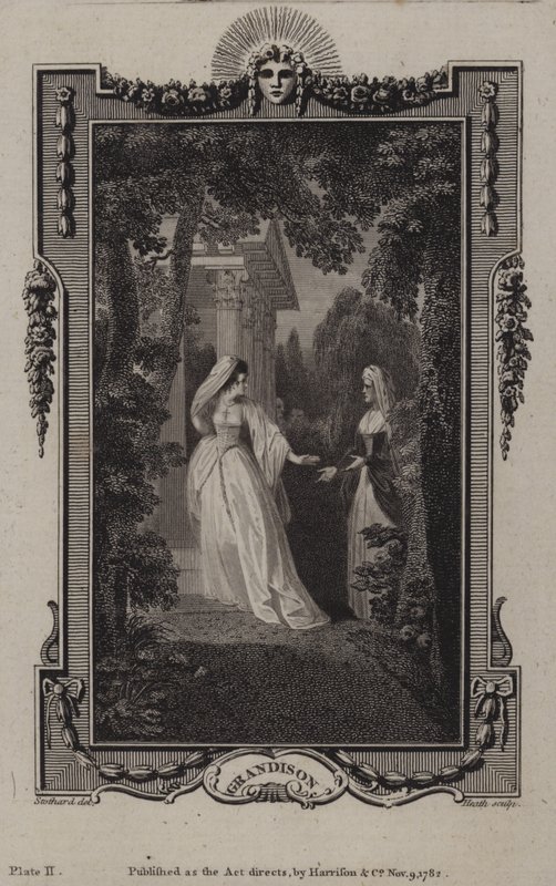Scena da The History of Sir Charles Grandison da English School