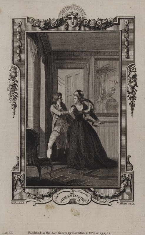 Scena da The History of Sir Charles Grandison da English School