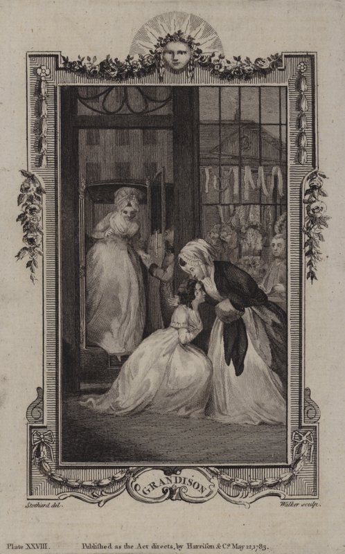 Scena da The History of Sir Charles Grandison da English School