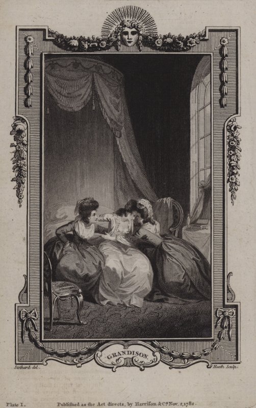 Scena da The History of Sir Charles Grandison da English School