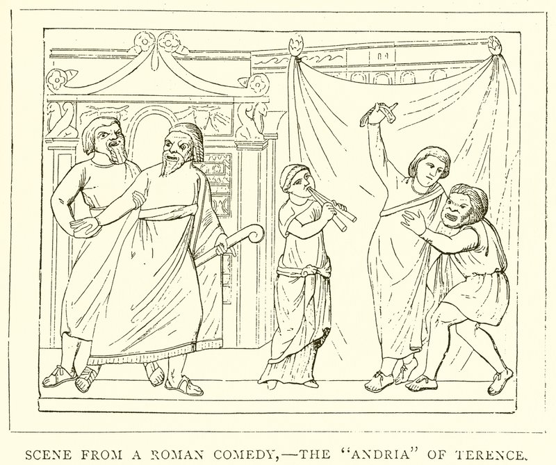 Scena da una Commedia Romana,--L