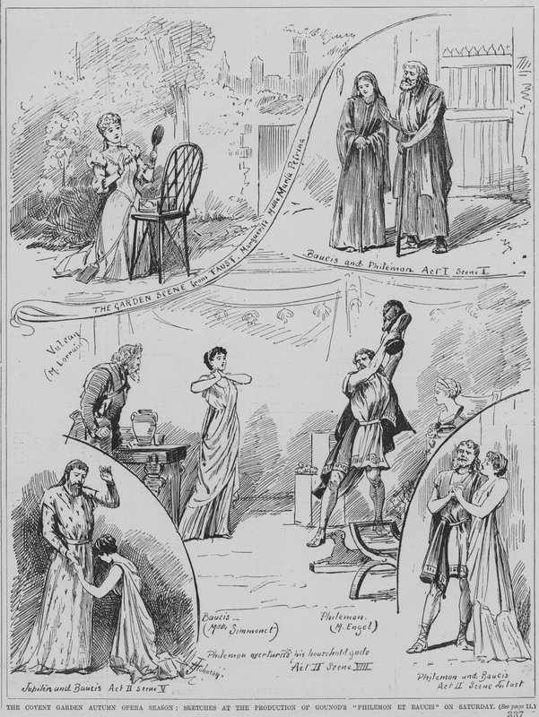 Scene da una rappresentazione dell