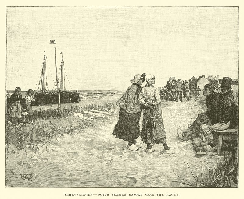 Scheveningen, località balneare olandese vicino all