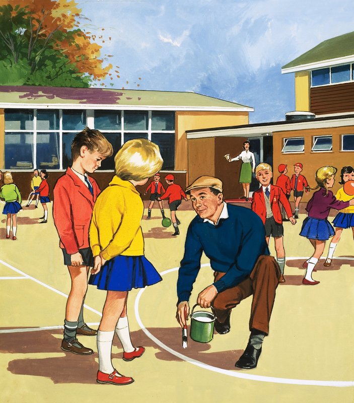 Custode scolastico e tuttofare da English School