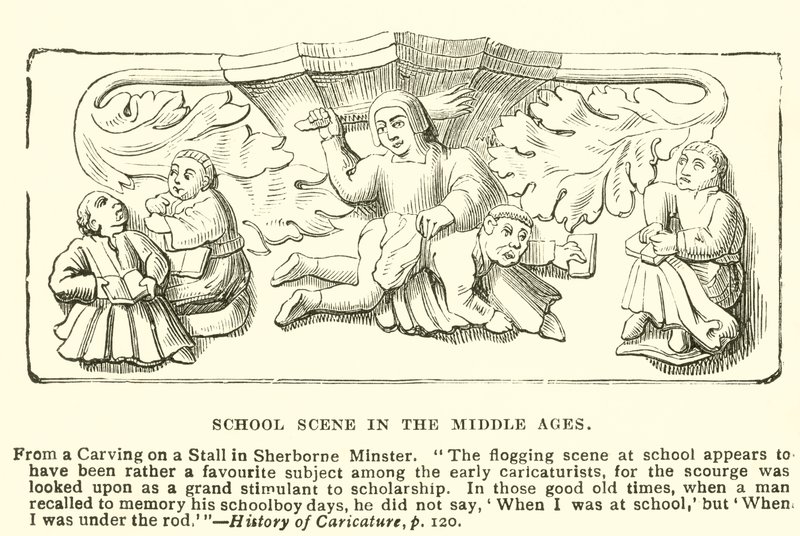 Scena scolastica nel Medioevo da English School