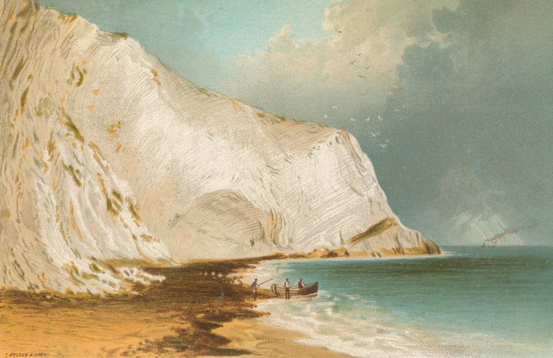 Baia di Scratchell--Isola di Wight da English School