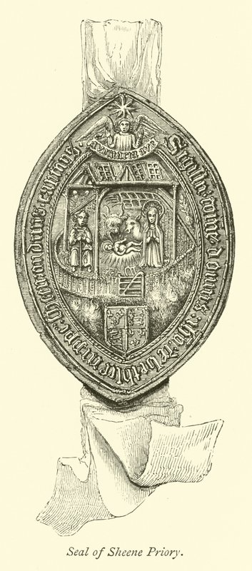 Sigillo del Priorato di Sheene da English School