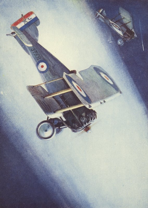 Esercitazione con il riflettore nella Royal Air Force da English School
