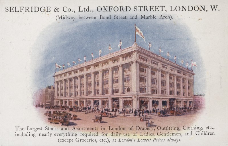 Selfridge and Company Limited, Oxford Street, Londra Ovest da English School