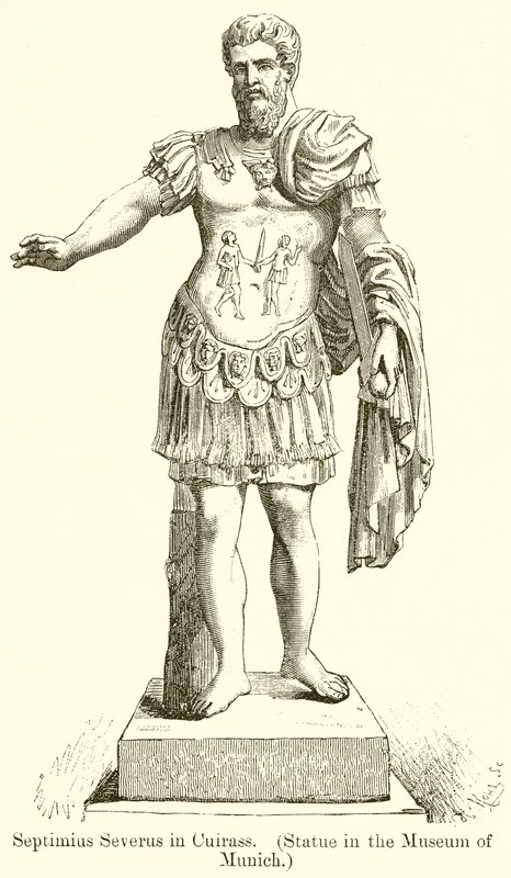 Settimio Severo in corazza (Statua nel Museo di Monaco) da English School