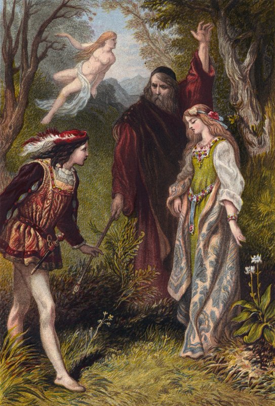 Shakespeare, La tempesta, Atto I, Scena 2 da English School